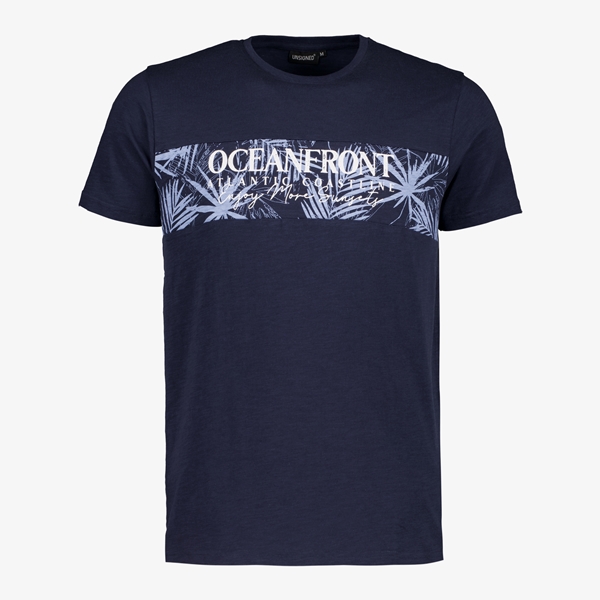 Unsigned heren T-shirt met opdruk