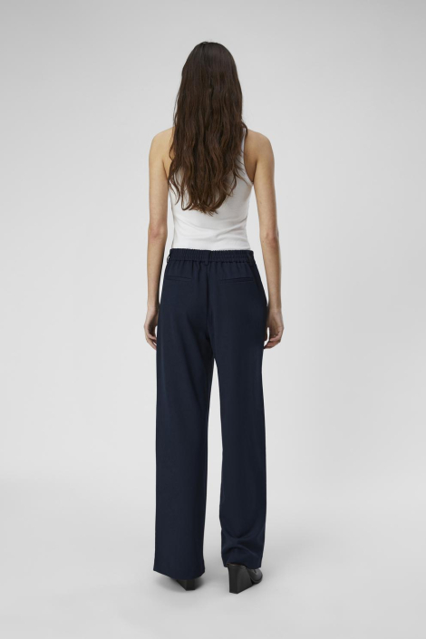 Object blauwe dames broek