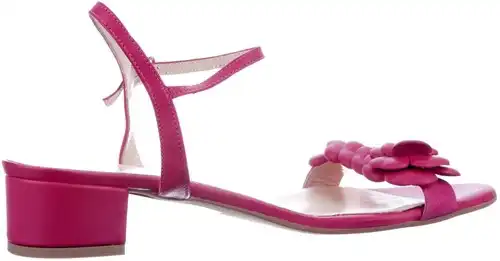 CLARA ROBERTO Fuxia - maat 45 sandaal roze - maat 45 Calandschoen