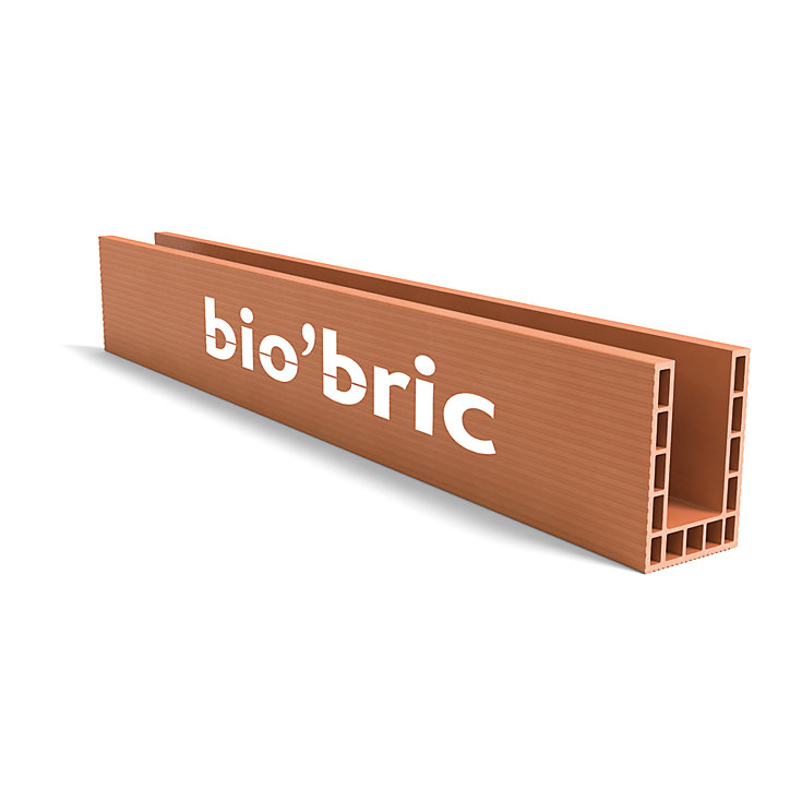 Linteau monobloc 280 x 20 x 31 cm Bio'Bric