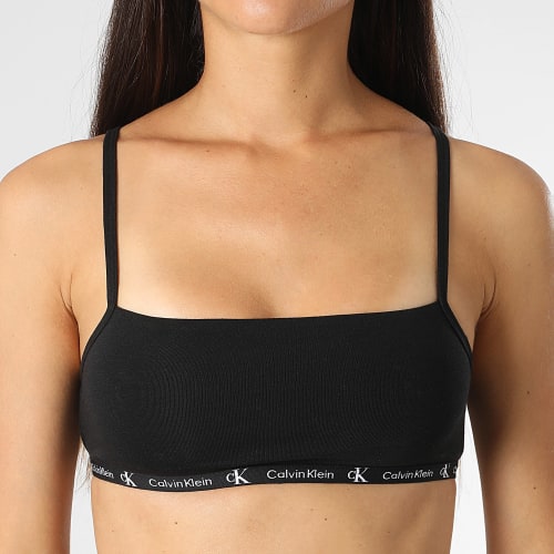 Lot De 2 Brassières Femme QF7215E Jaune Noir