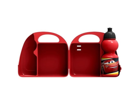 DISNEY - Cars combo boîte a gouter + bidon + klaxon