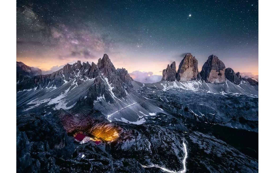 Puzzle Drei Zinnen, DolomitenKlassisches Puzzle
