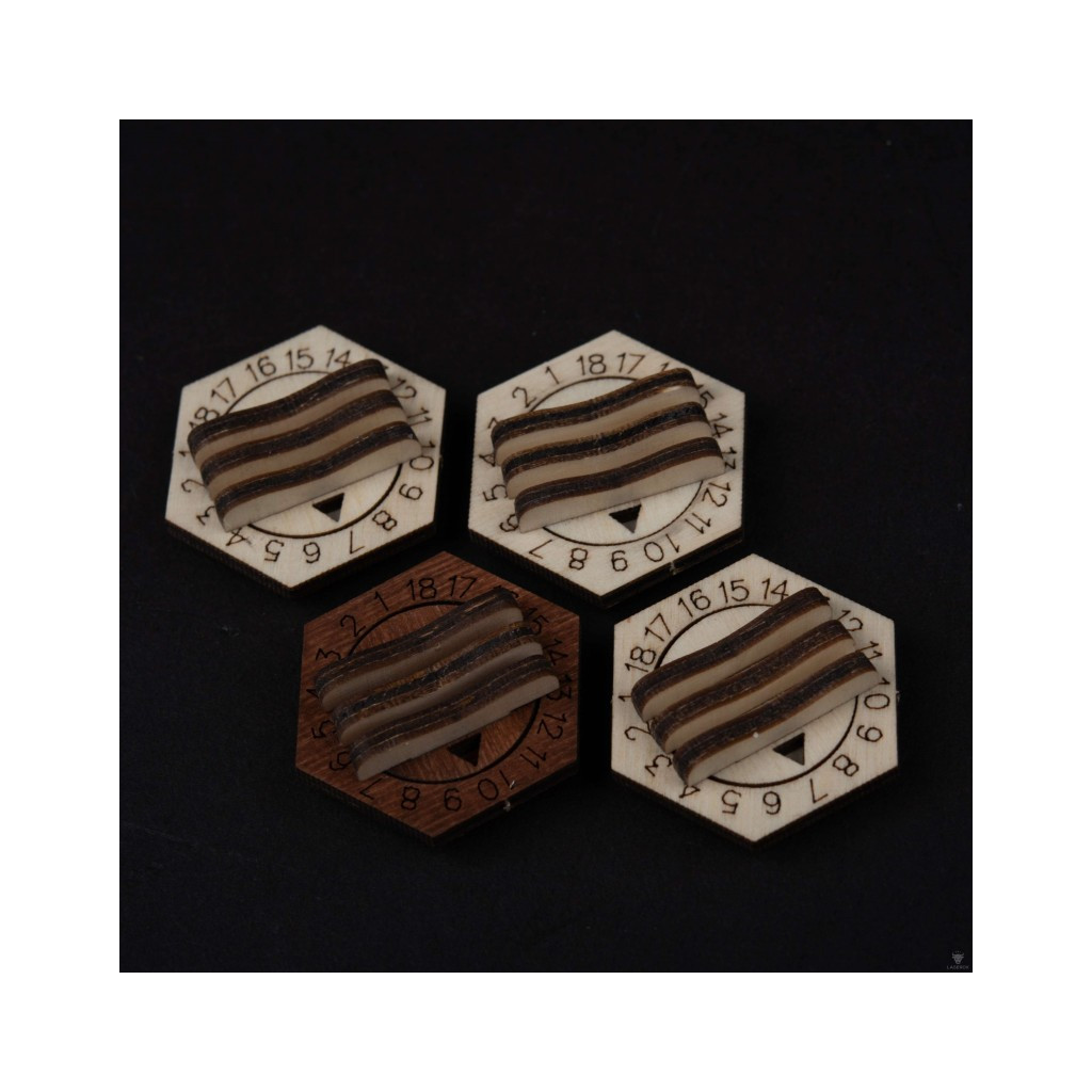 Socles pour Monstres LaserOx - Gloomhaven