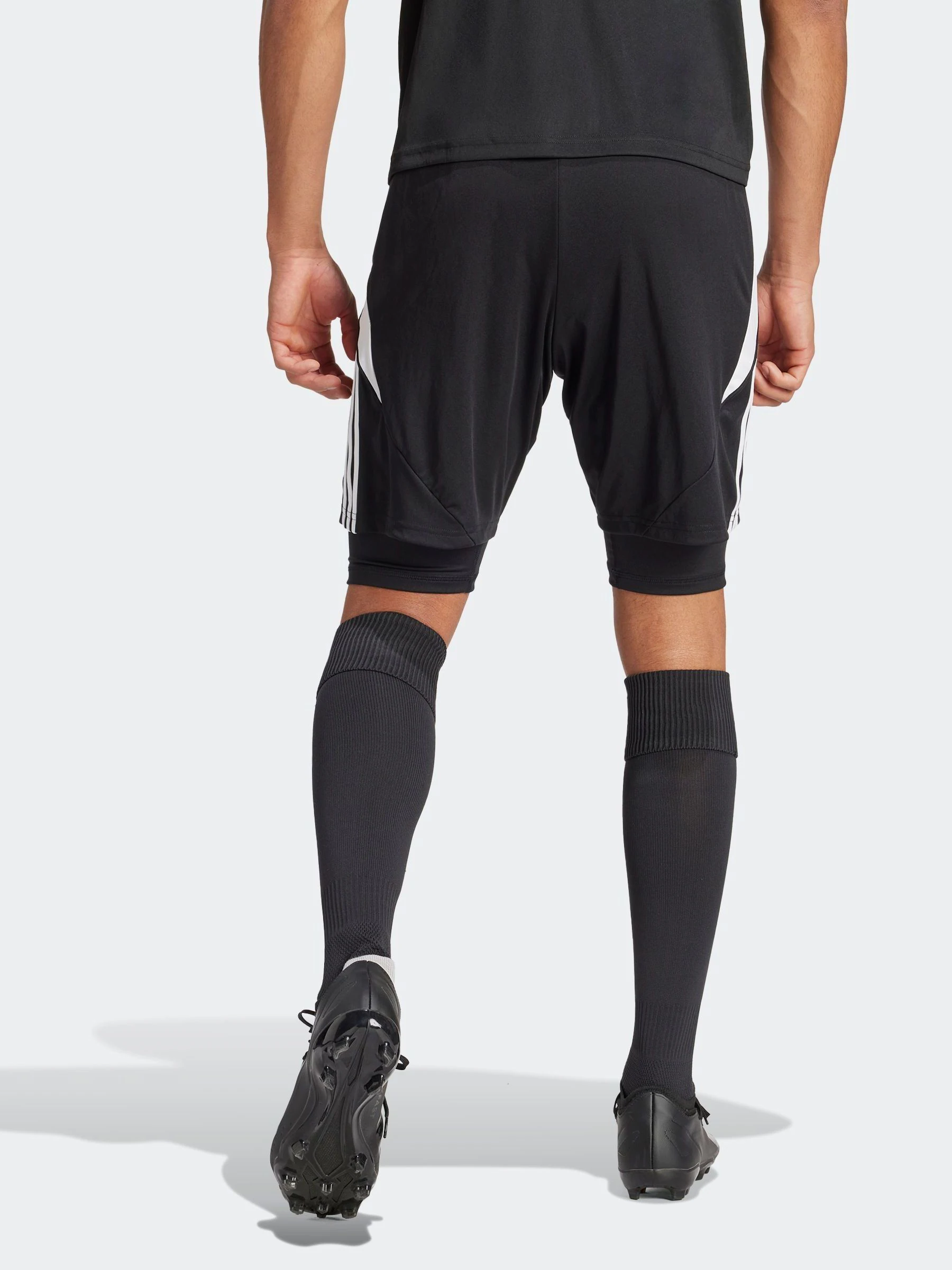 Zwart - Adidas Tiro 24 Training 2-in-1 short