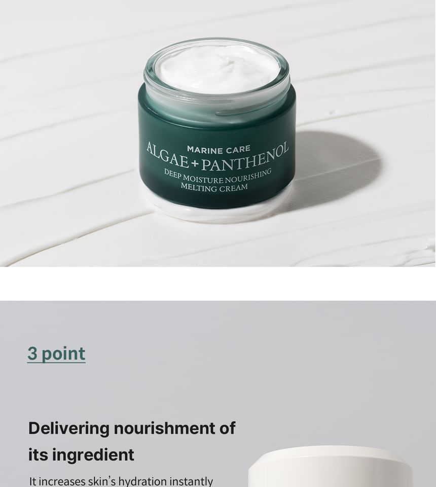 heimish - Marine Care Algae + Panthenol Diep Vochtinbrengende Smeltcrème