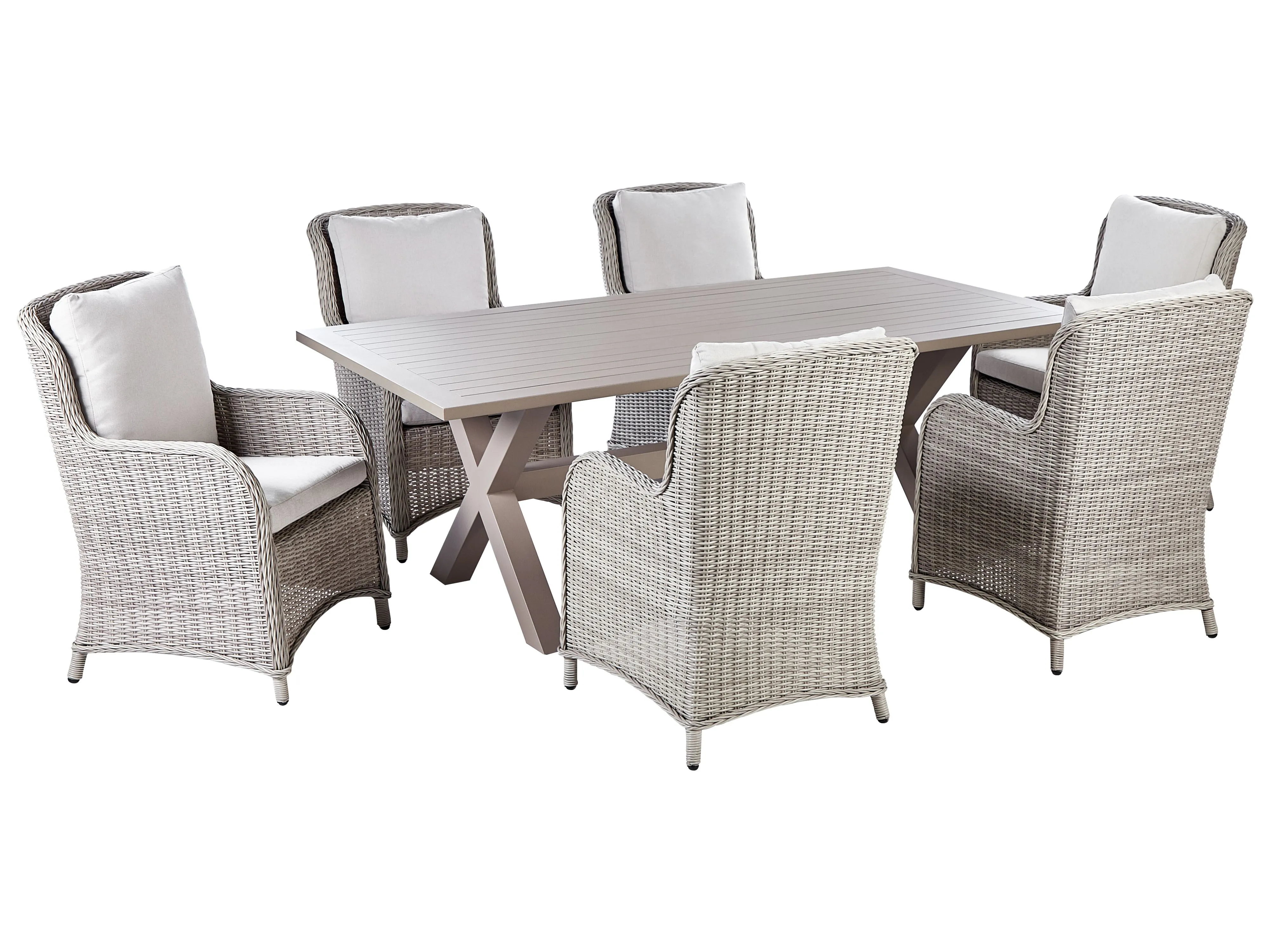 Set tuinkussenhoezen CASCAIS Beige