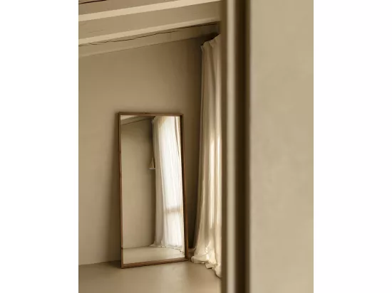 Miroir en bois couleur vieilli 80x180cm
