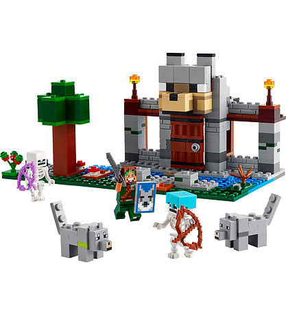 LEGO? Minecraft - Ulveh?jborgen 21261 - 312 Dele