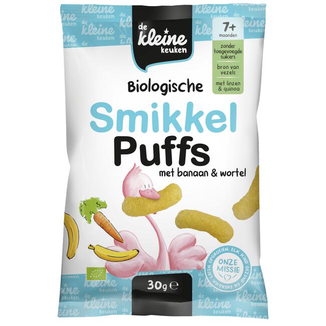 De Kleine Keuken Bio Smikkel Puffs
