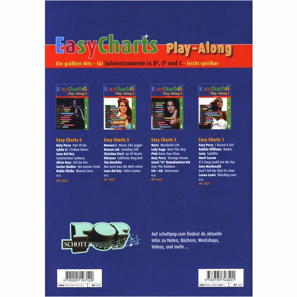Music Factory Easy Charts Play-Along 5