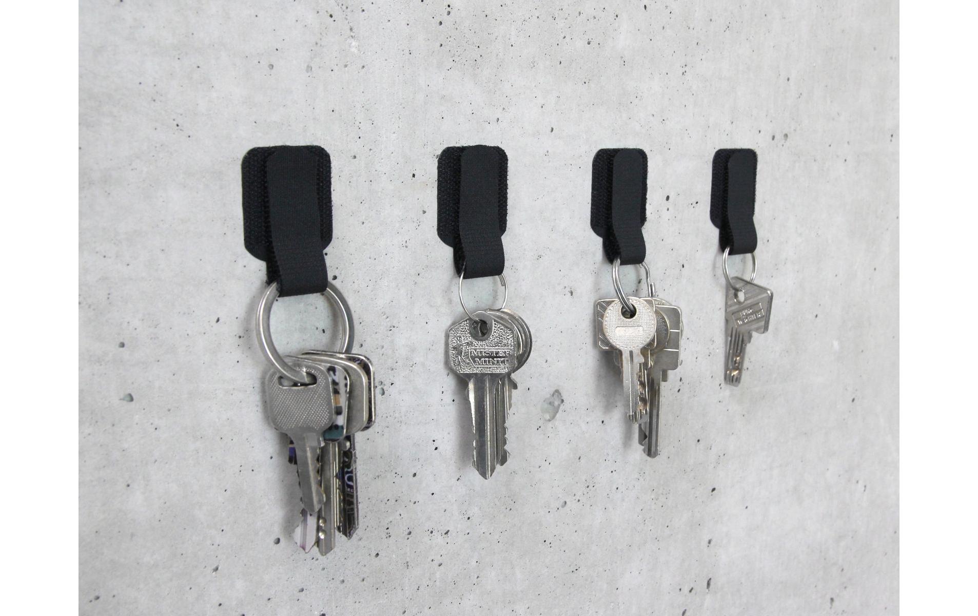 Klettkabelhalter WALL STRAPS 3 x 9 cm Schwarz, 50 StückOrdnung statt Kabelsalat: Kabelhalter selbstklebend mit Klettverschluss
