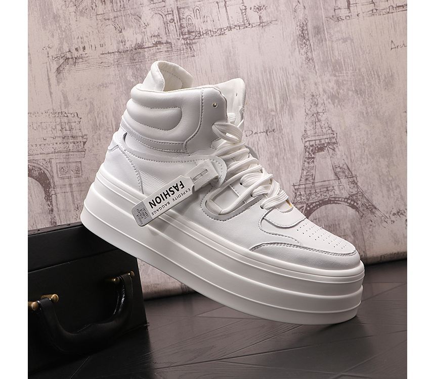 Mr Ozera - Platform High-Top Sneakers