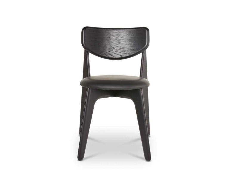 Tom Dixon Slab Side chair stoel gestoffeerd naturel