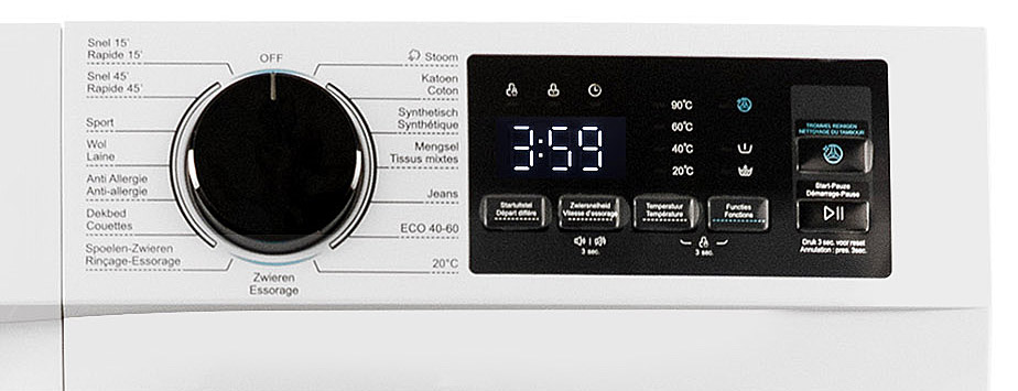 Friac wasmachine WA8400A - 8kg - 1400T/min - Energieklasse A