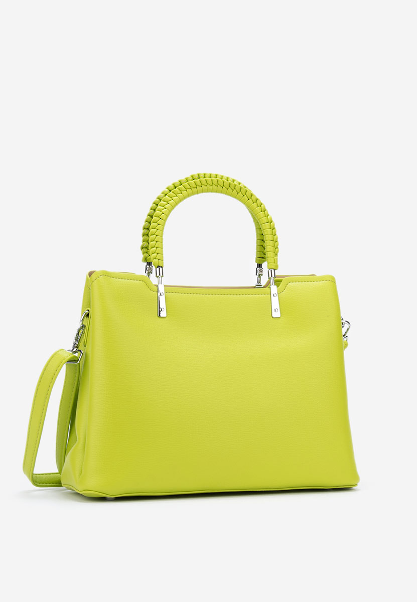 Sac bandoulière femme vert Amatea