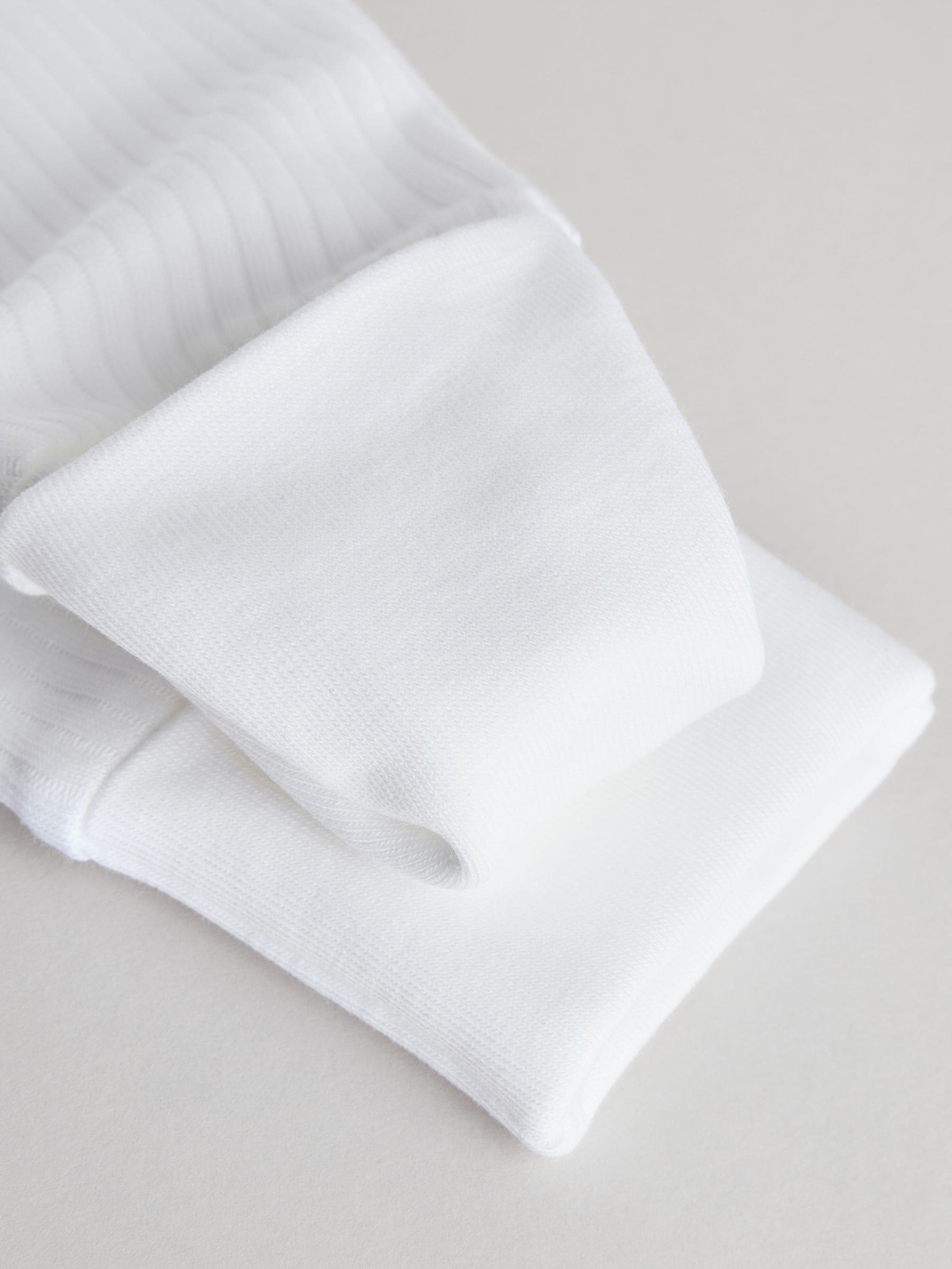 Wit - Set van 3 babypyjama's zonder voetjes met tweewegrits van 100% katoen (0mnd -2jr)