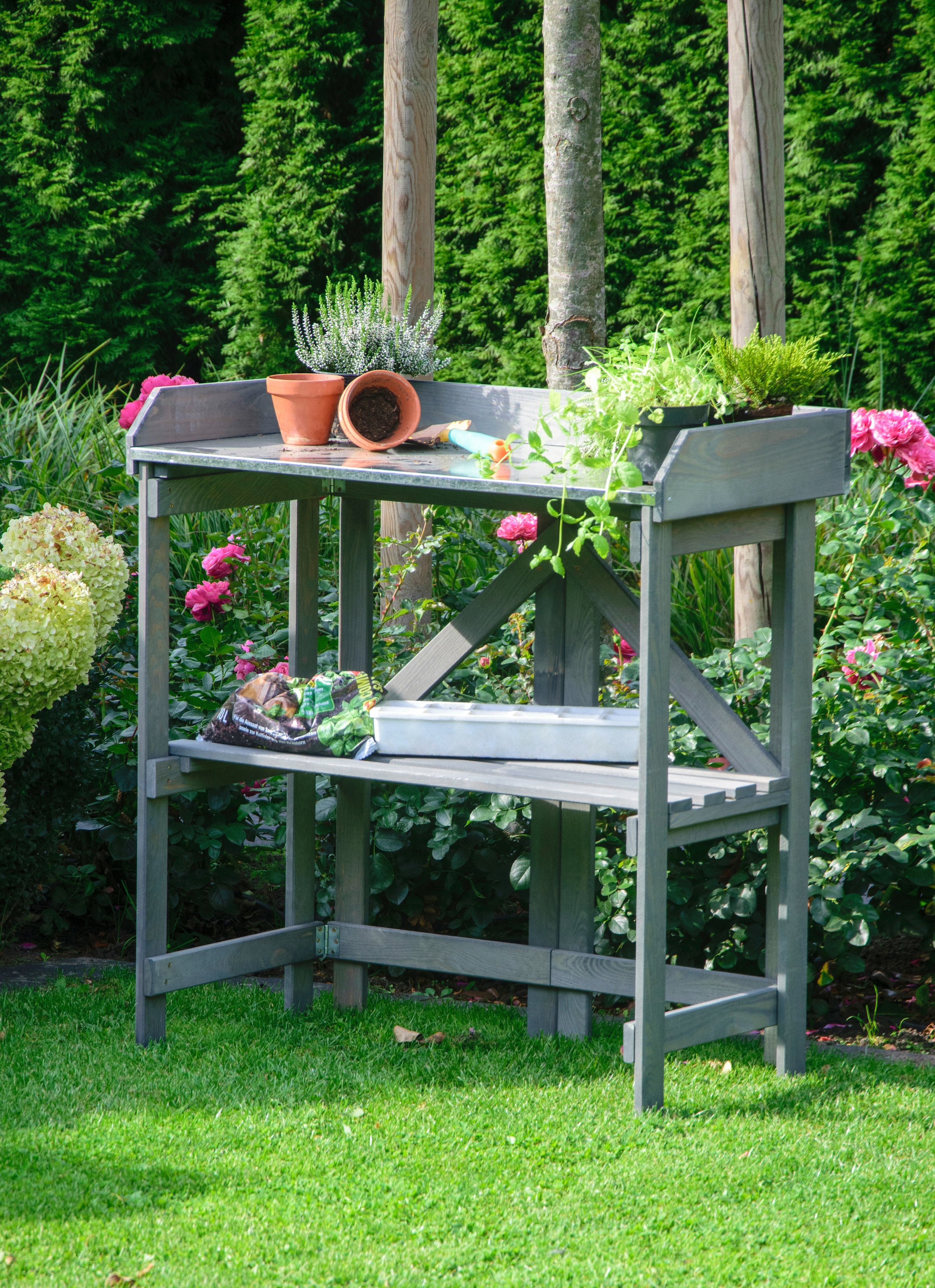 dobar Pflanztisch BxTxH: 85x44x89 cm