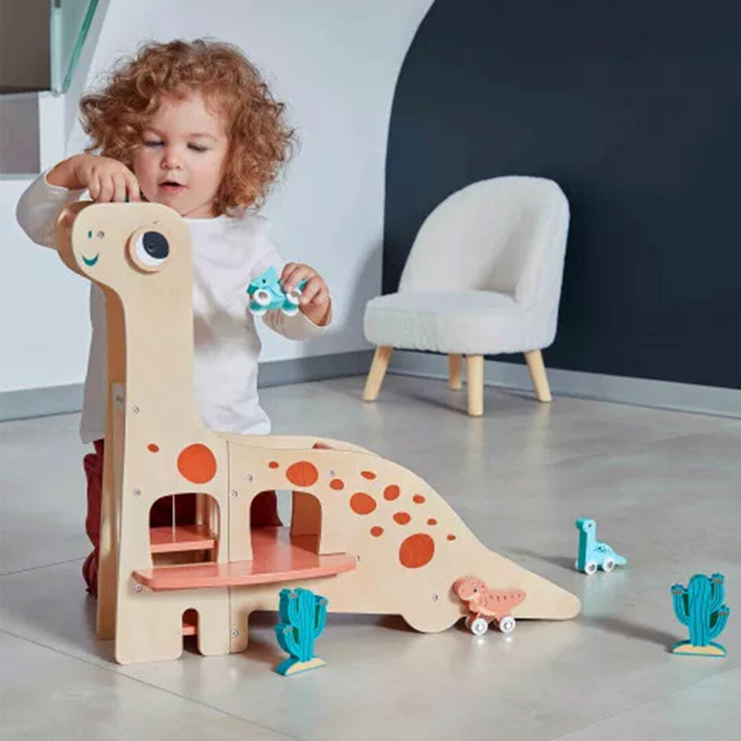 Janod garage dino - 50cm