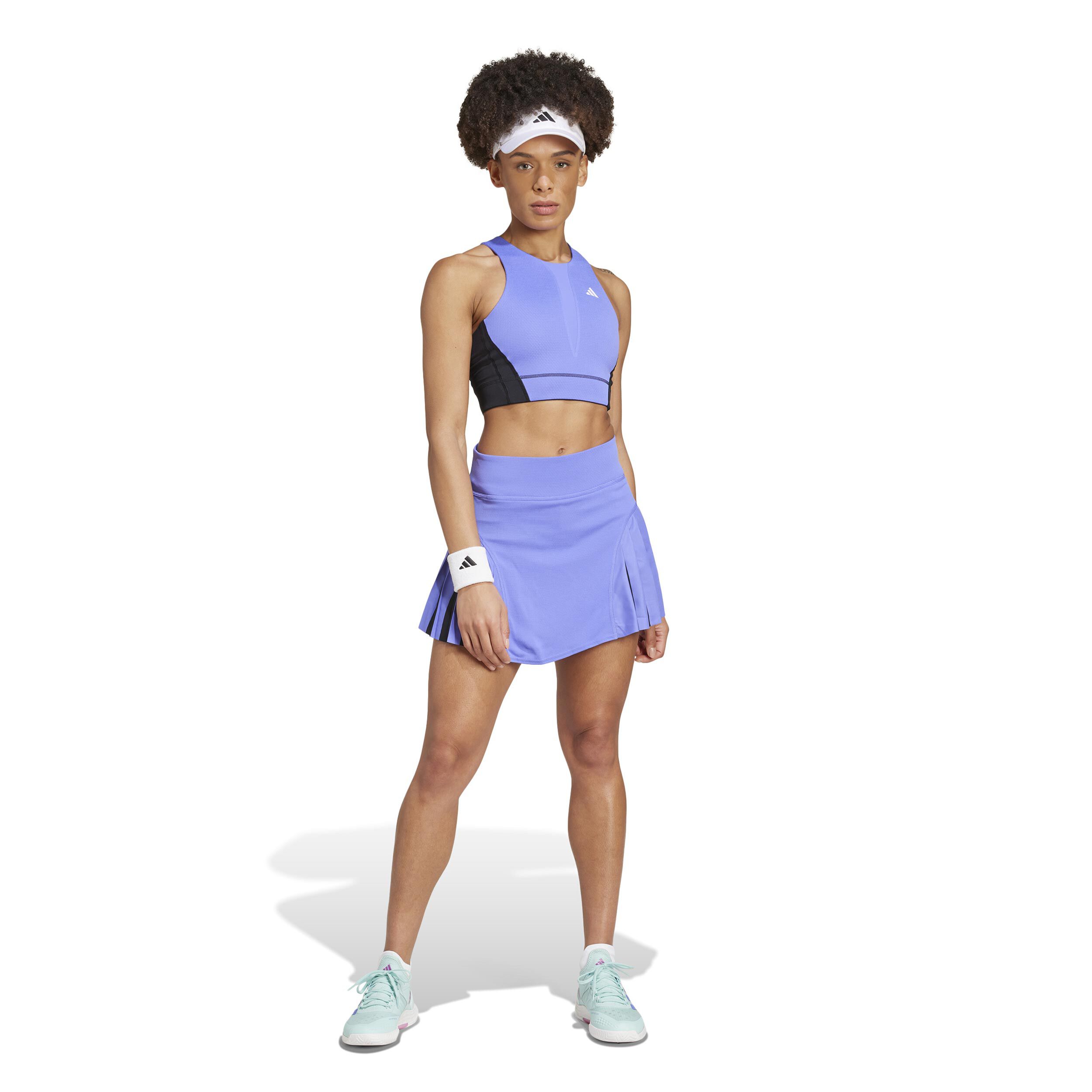 adidas Crop Pro Débardeur Tank Top Femmes - Lilas , Multicouleur