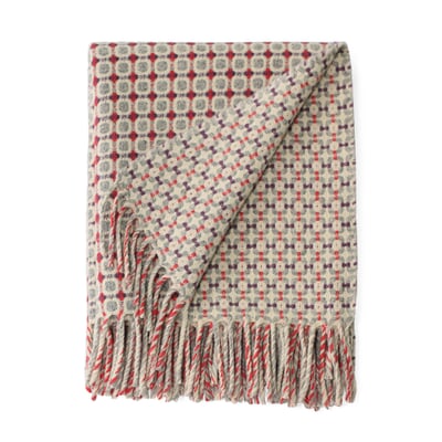 Decke Manteca Blanket, Koralle