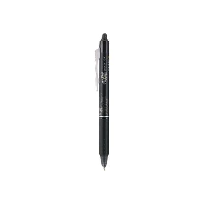 Pilot Frixion Ball Clicker - Pack de 12 rollers effaçables - 0,7 mm - noir