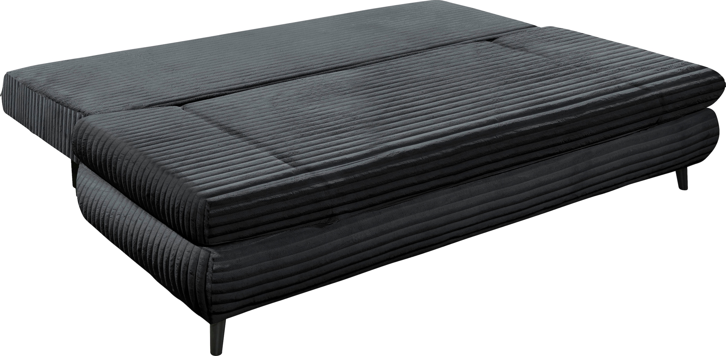 ED EXCITING DESIGN Schlafsofa »Sunny« mit Bettkasten, Armteilverstellung & 2 Rückenkissen
