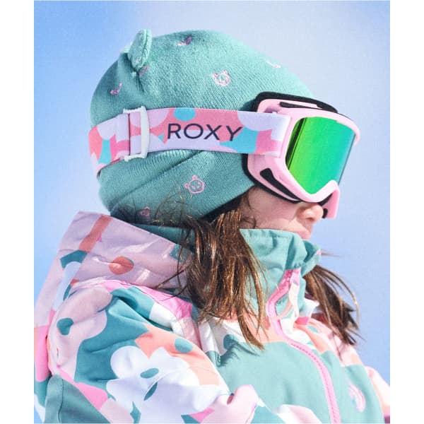 Masque de ski ROXY SWEETPEA PRIMA/GREEN ML S3
