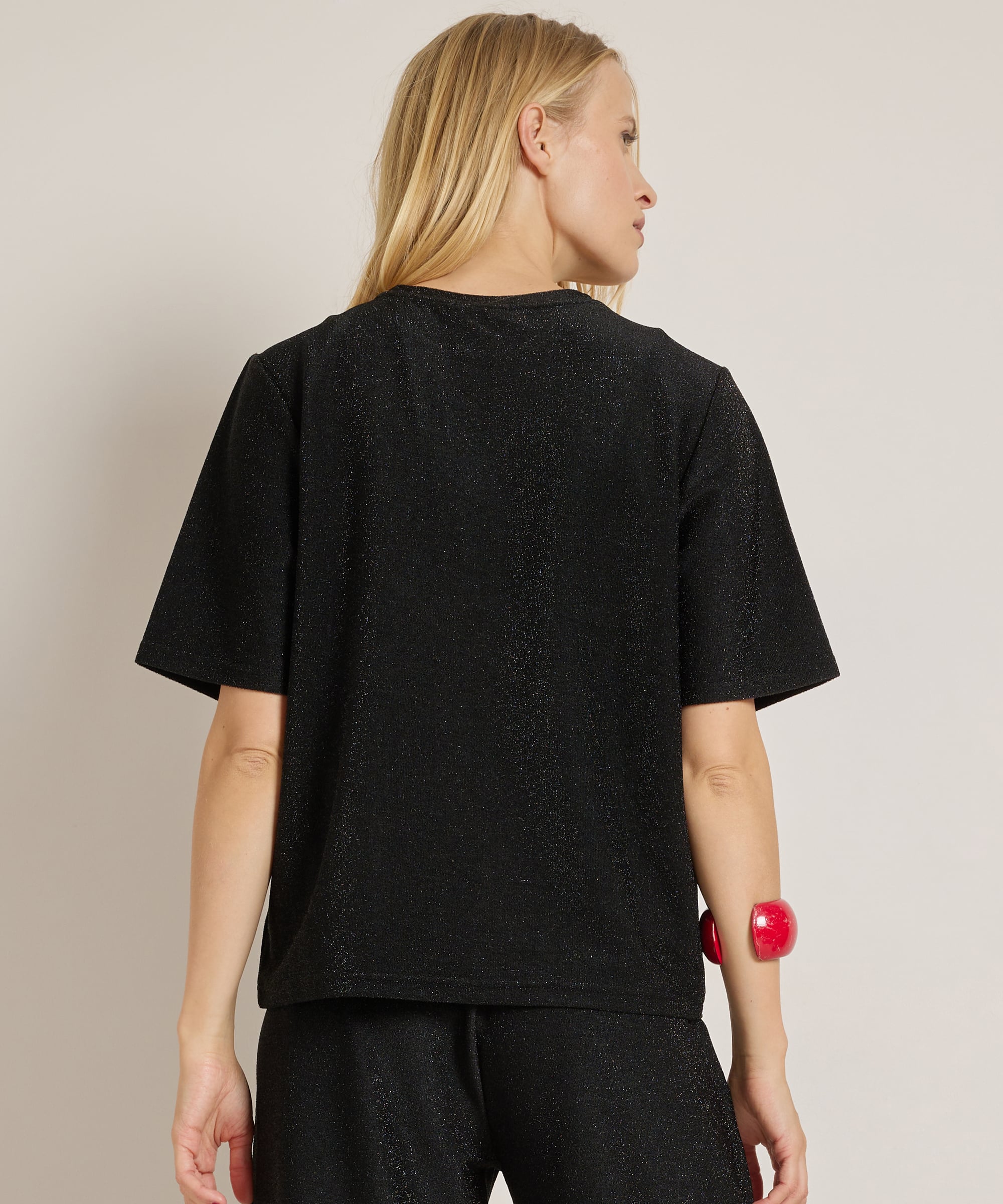 t-shirt met glitters