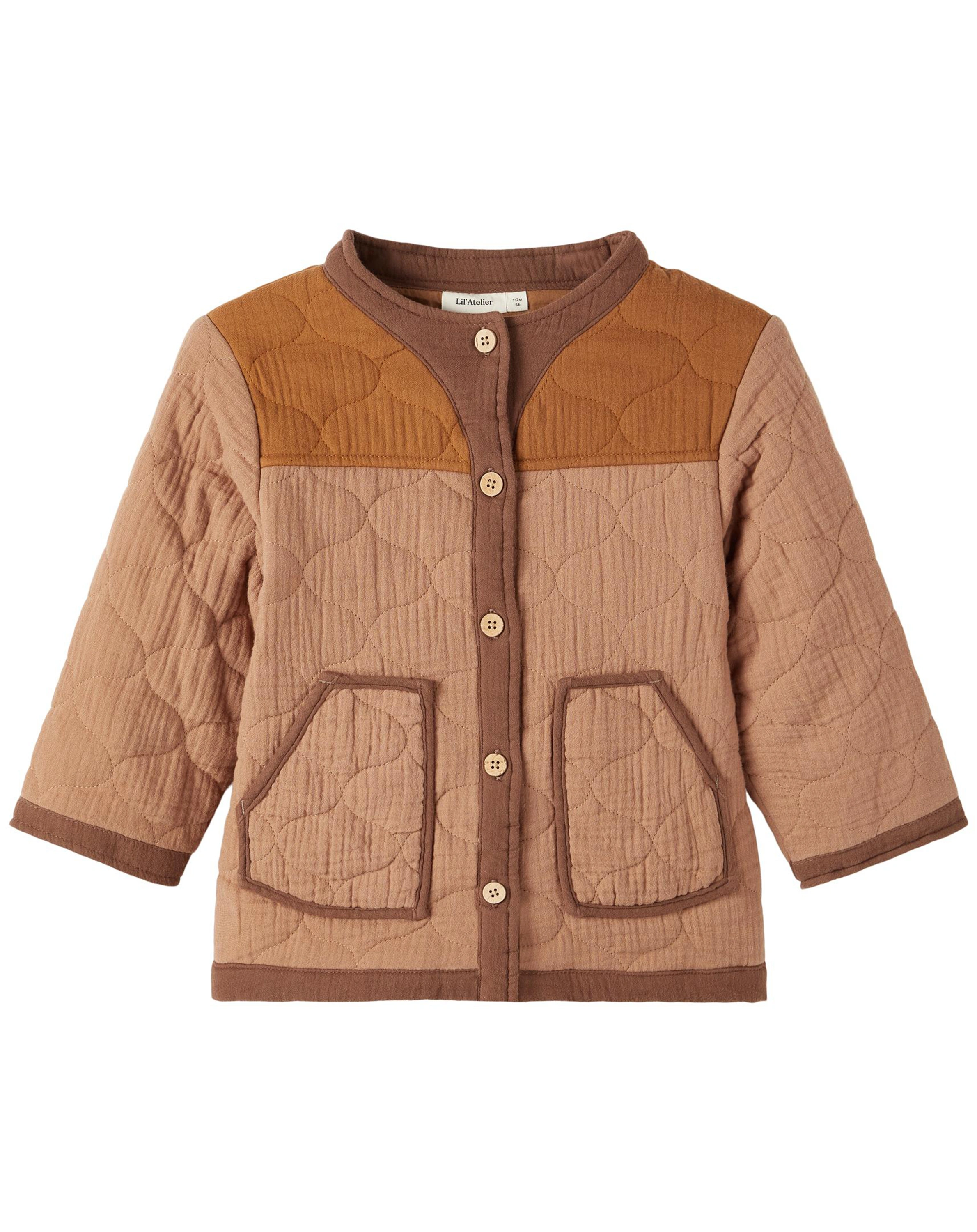 Steppjacke NMFGEMINA in sinopia fresco