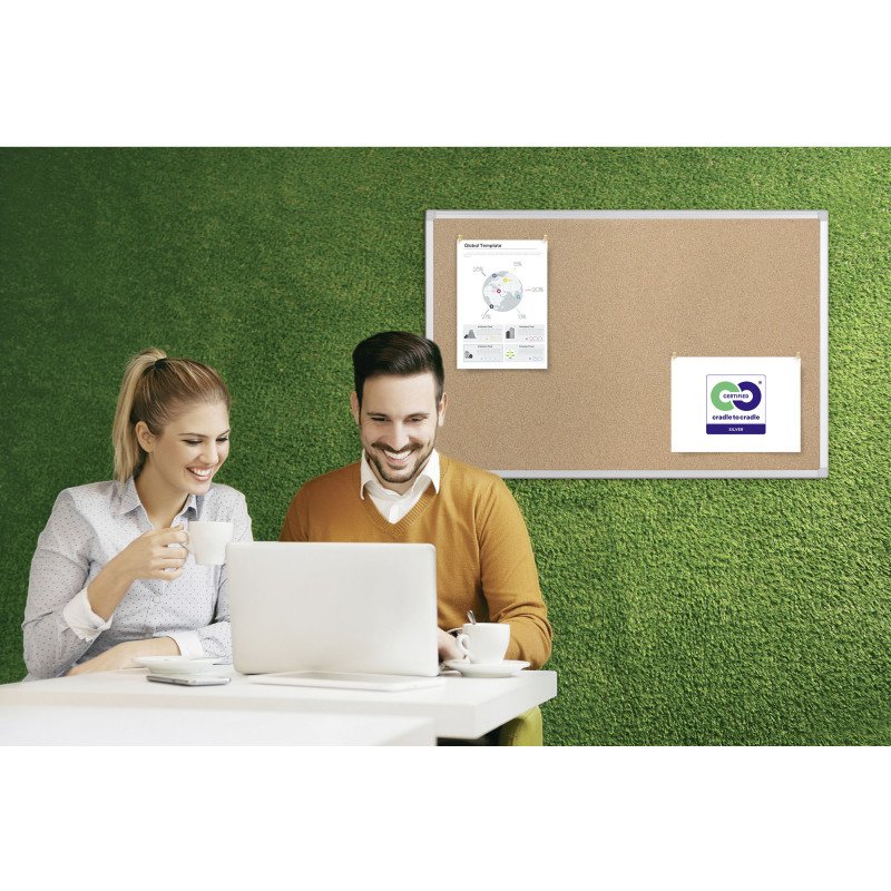 Tableau liège Earth Bi-Office Bi-Office 180 x 120 cm