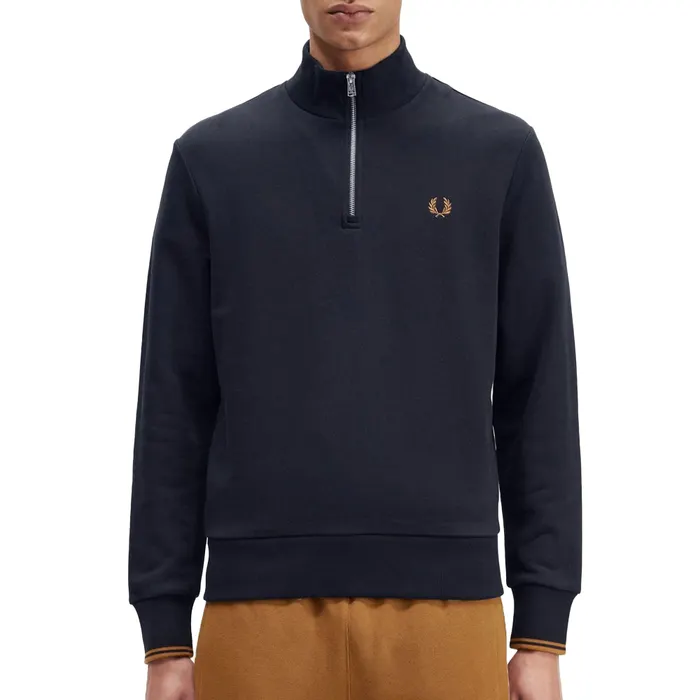 Fred Perry Half Zip Sweatshirt Heren