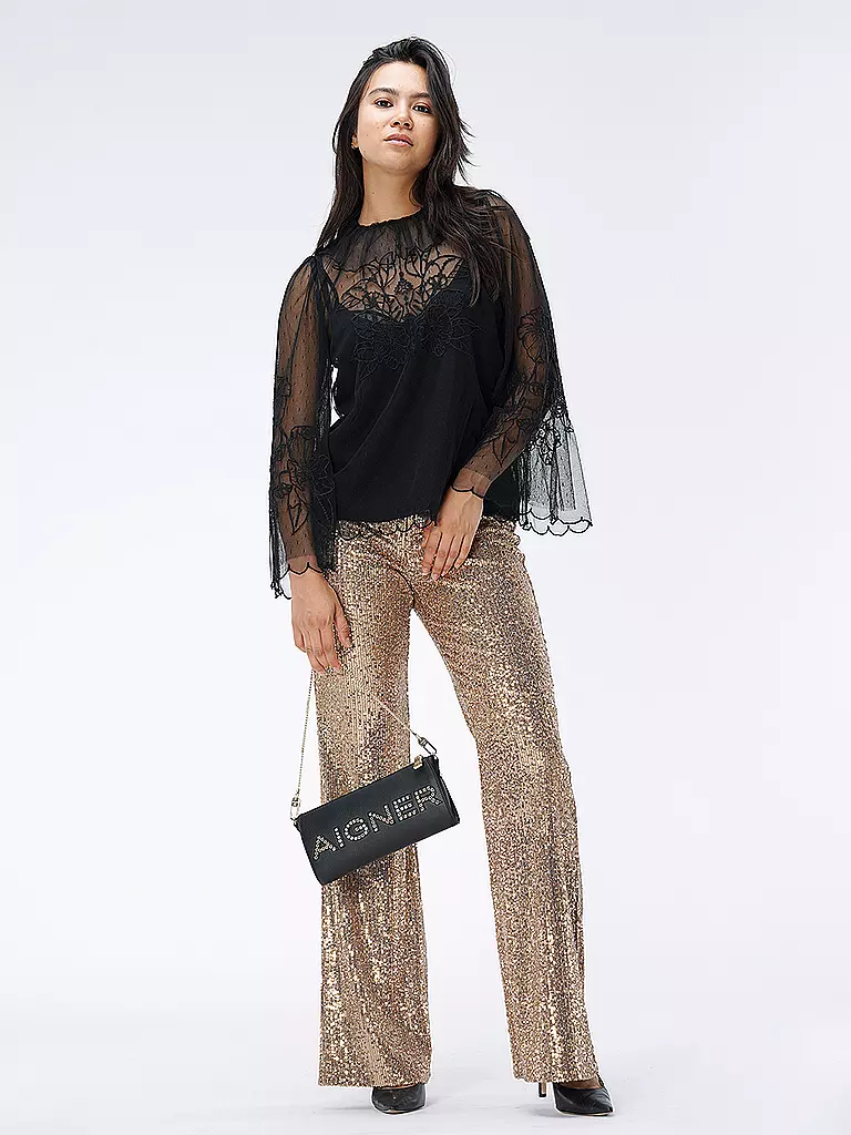 CAMBIO Hose Flared Fit FRANCIS gold