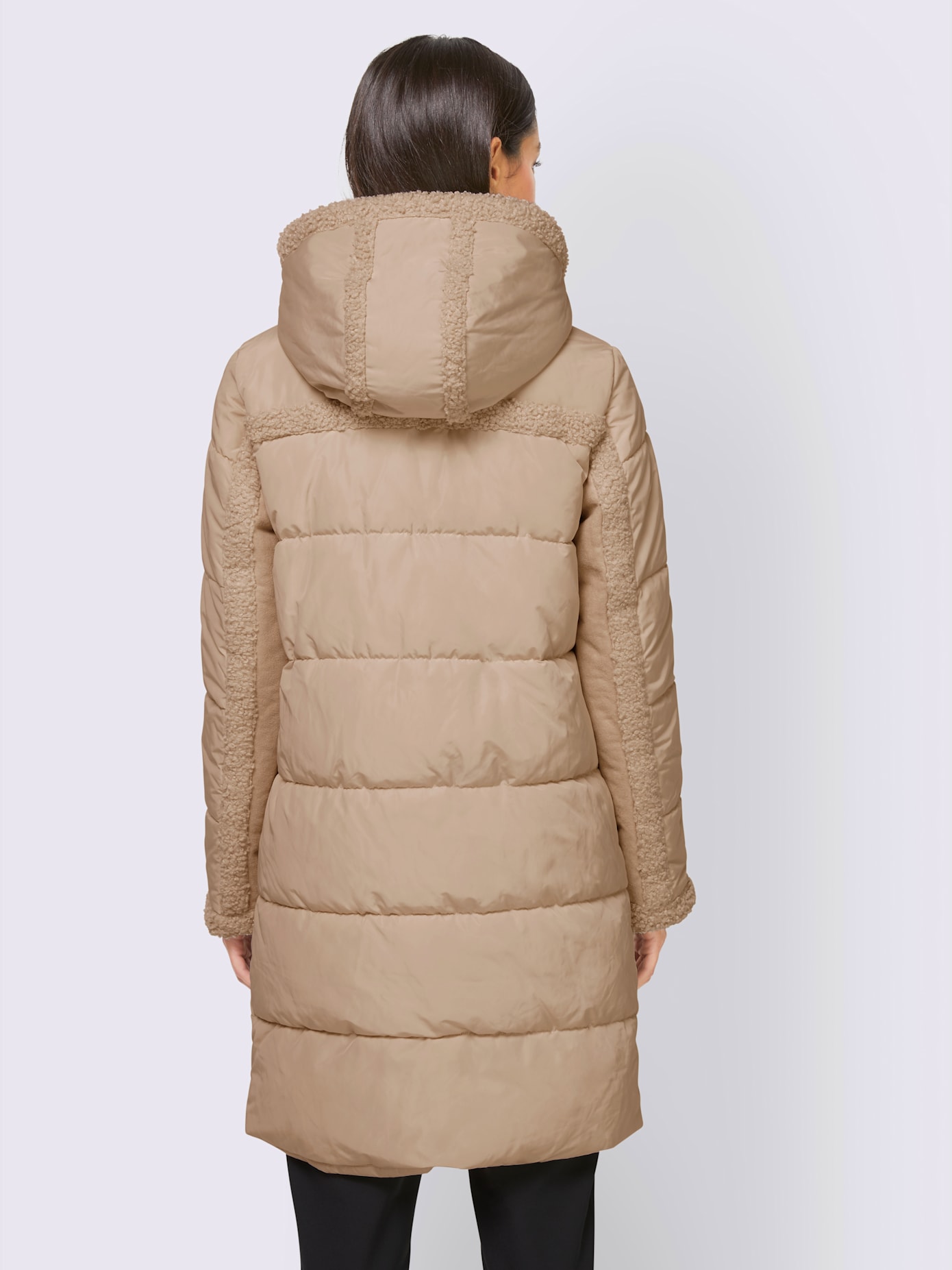 Manteau matelassé motifs matelassés