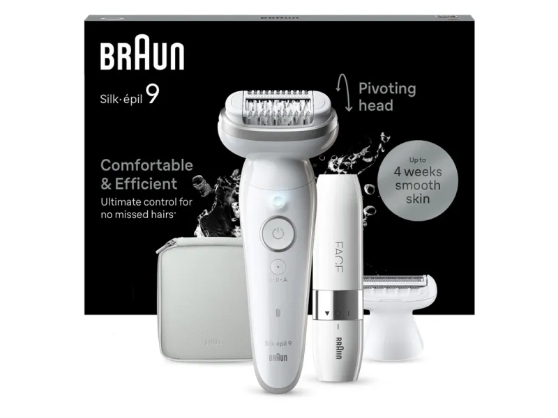 Braun Depilator akumulatorowy BRAUN Silk-epil 9 9-341