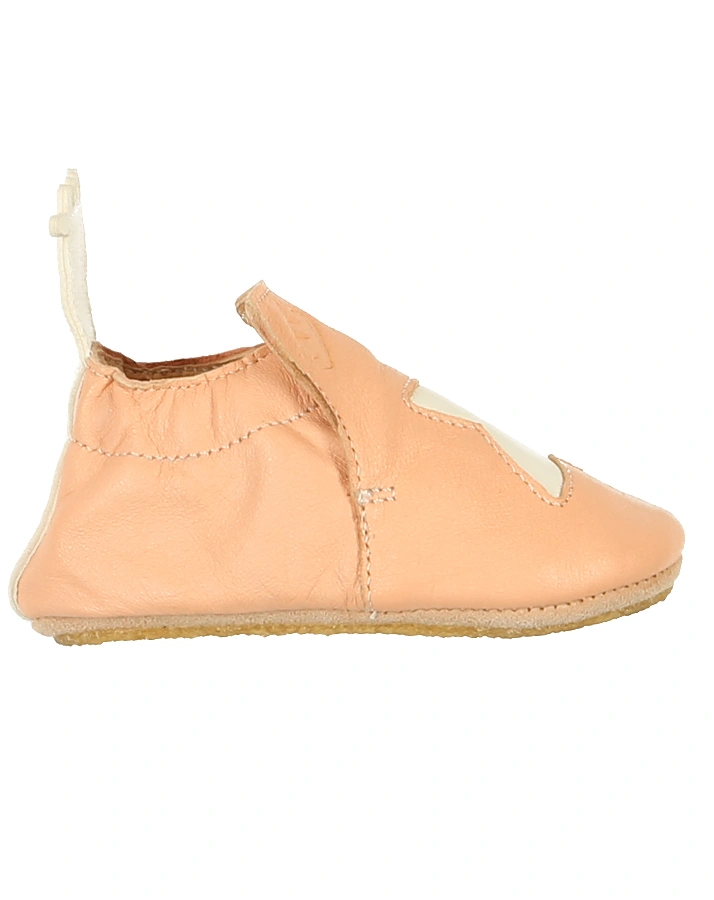 Krabbelschuhe BLUBLU ETOILE in peach