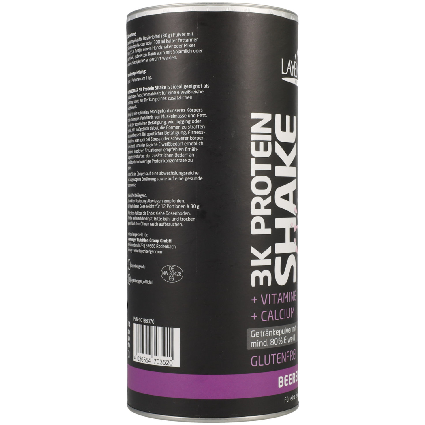 Layenberger 3K Protein-Shake Beeren-Mix