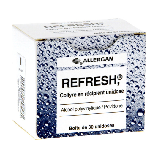 Refresh collyre en récipient unidose - Pharmacie des Drakkars