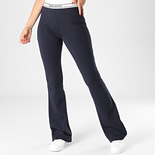 Legging Flare Femme Logo 5864 Bleu Marine