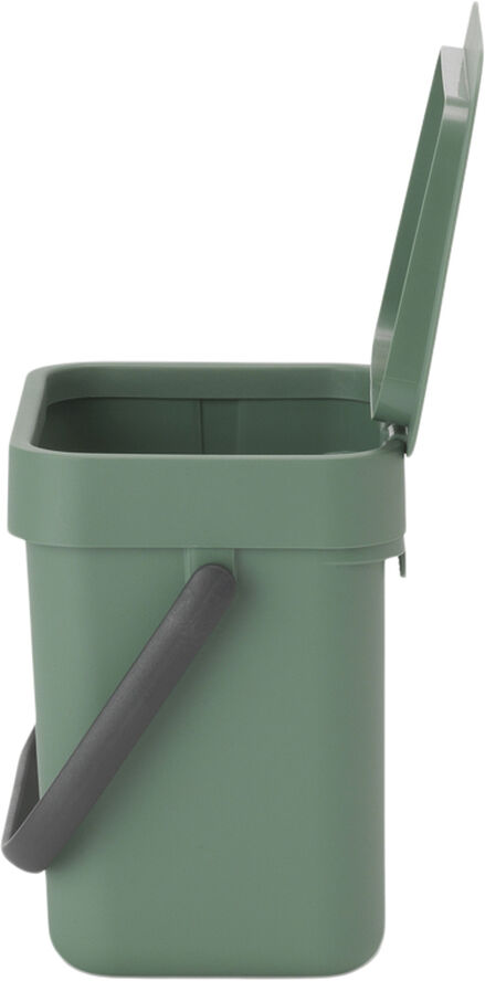 Brabantia Affaldsspand m/låg sort. kon. 3 ltr Fir green