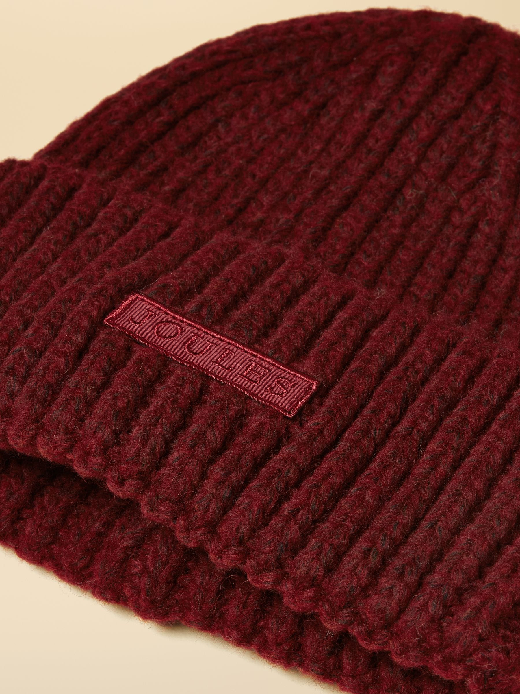 Bessenrood - Joules Rosa beanie-muts