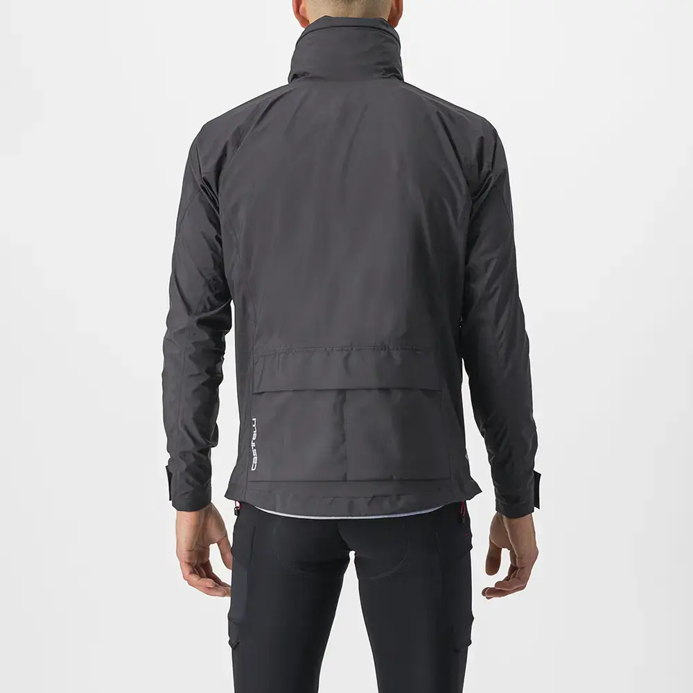 Castelli Trail GT Fietsjack Donkergrijs Heren