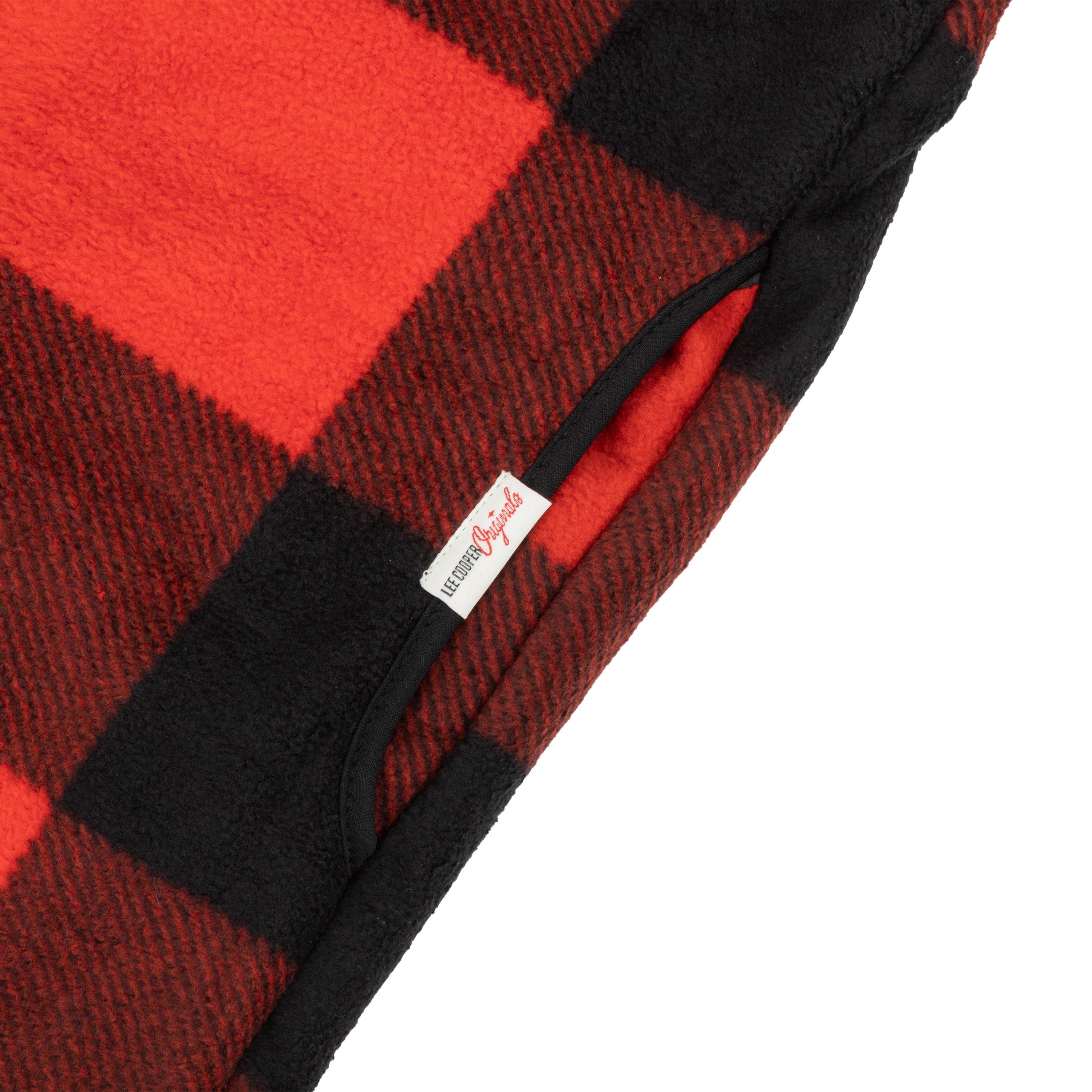 Lee Cooper Zip Mens Sherpa Jacket