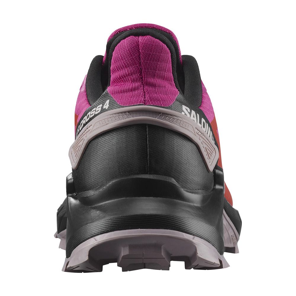 Salomon SUPERCROSS 4 - Chaussures trail Femme very berry