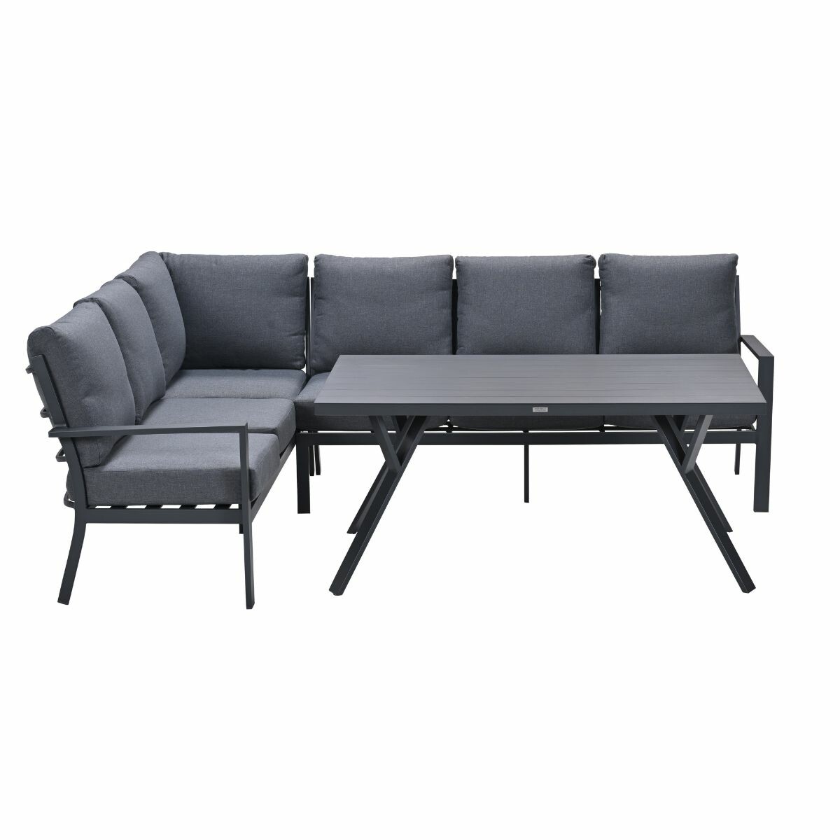 Garden Impressions Senja 3-delig links - grey loungediningset