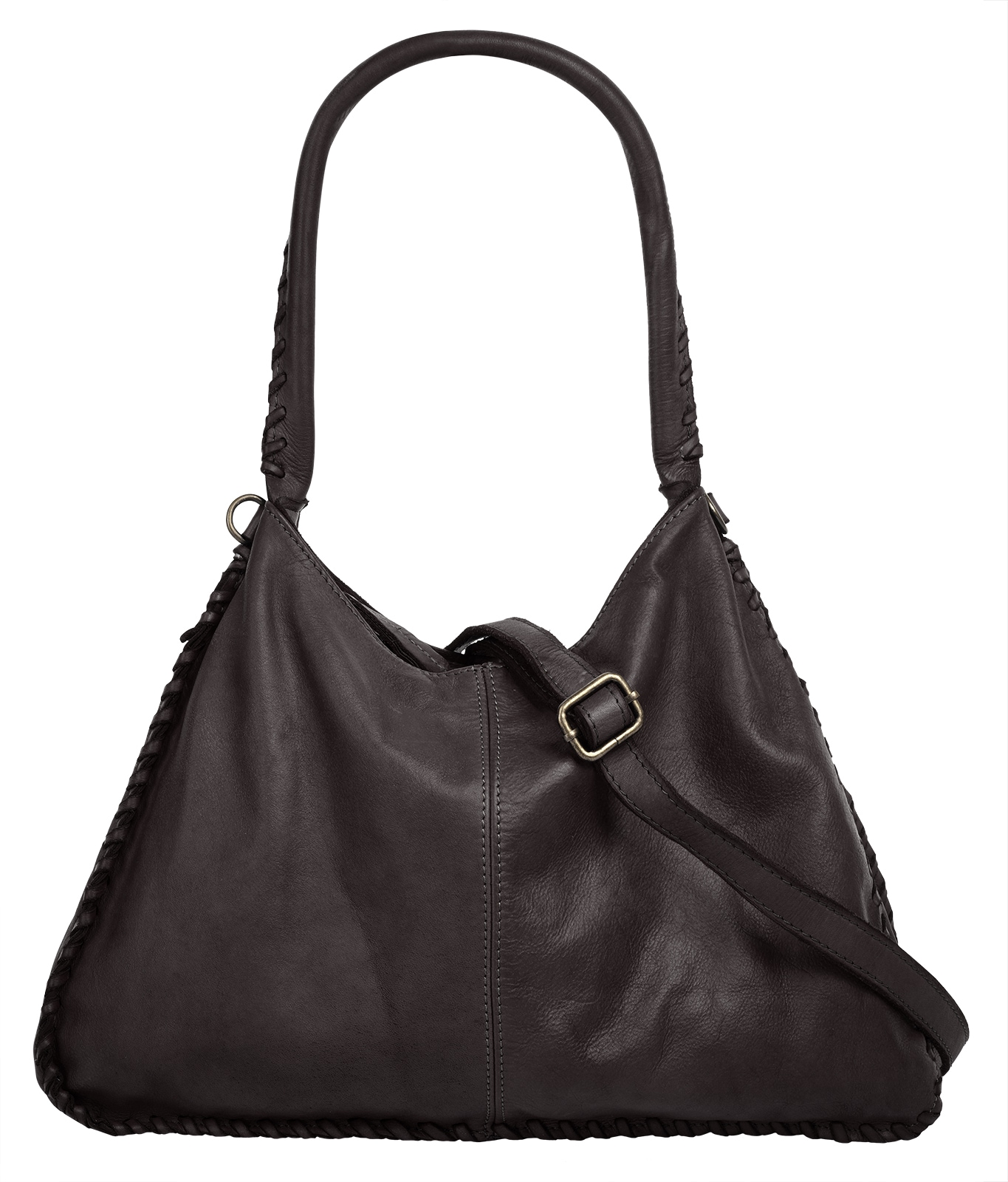 Samantha Look Shopper echt Leder, Made in Italy