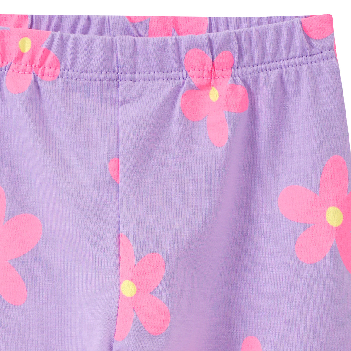 Topomini Baby Capri-Leggings mit Allover-Print helllila / pink