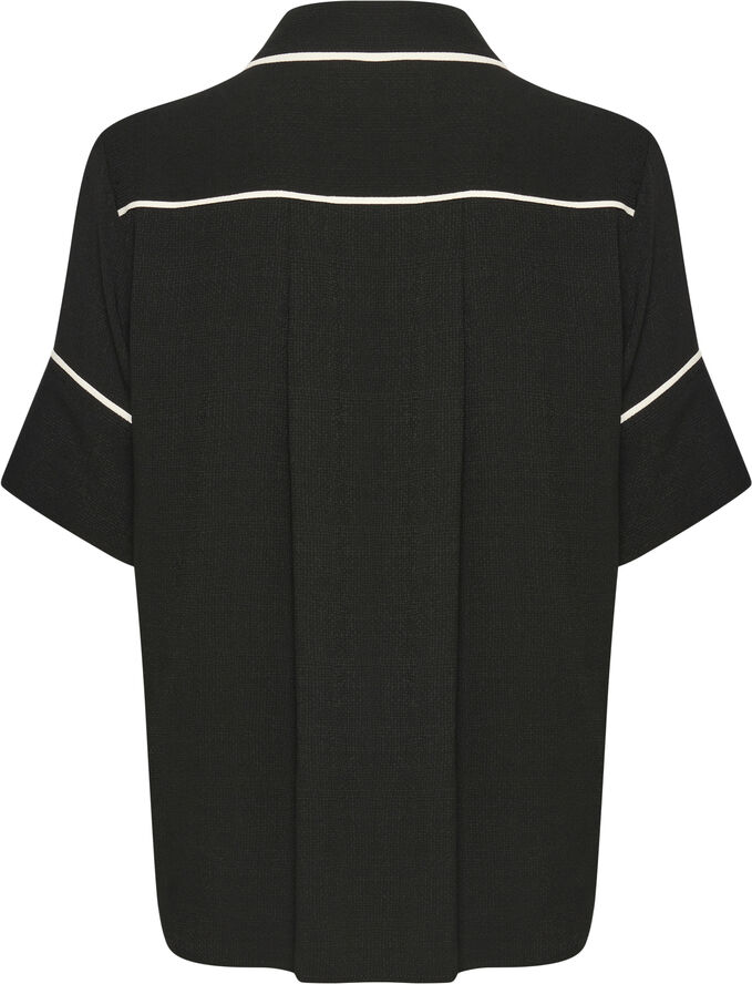 Soaked in Luxury SLGuilia Shirt SS STUDIO Black