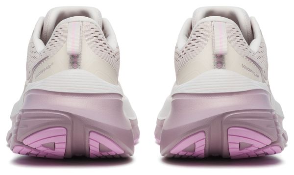 Chaussures Running Saucony Guide 18 Beige/Mauve Femme