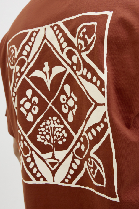Jack & Jones bruine heren t-shirt
